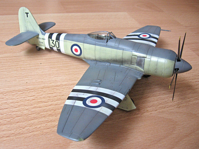 Hawker Sea Fury, Trumpeter 1/48 | Model Talking